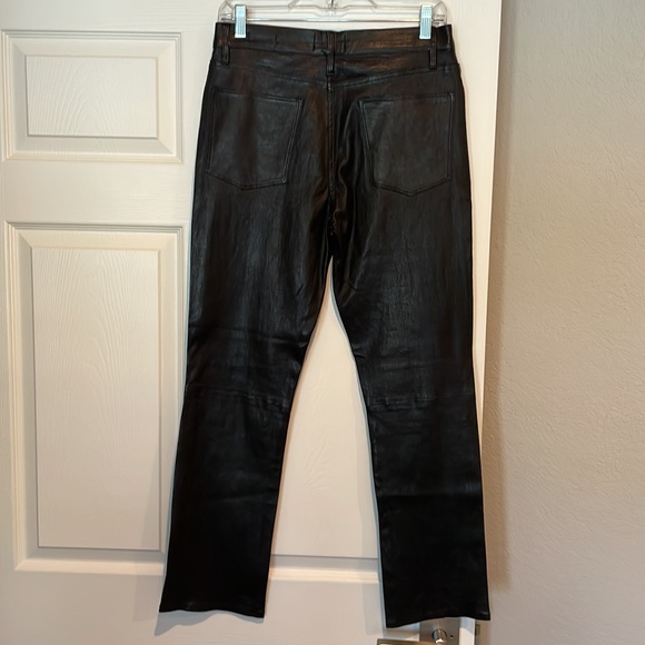 FRAME Le High Leather Pants Size 29 - Picture 5 of 12